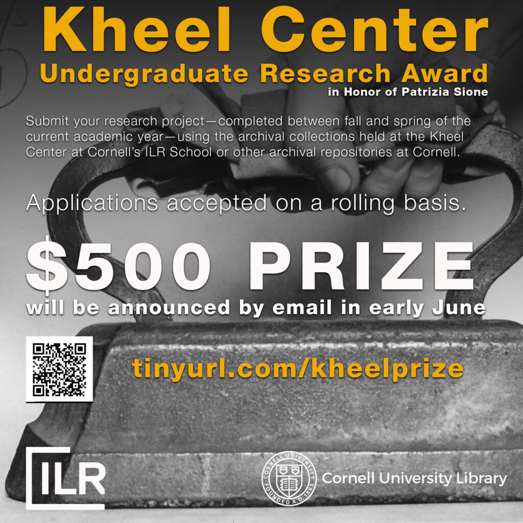 Kheel Center Undergraduate Research Award